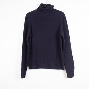 Abercrombie & Fitch 90s Womens Lambswool Turtleneck Sweater